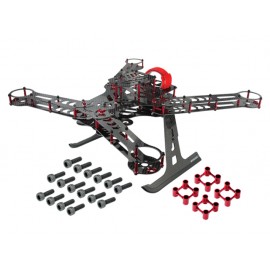 CNC Aluminum/Carbon Fiber Quadcopter Frame Kit - BLADE 350 QX
